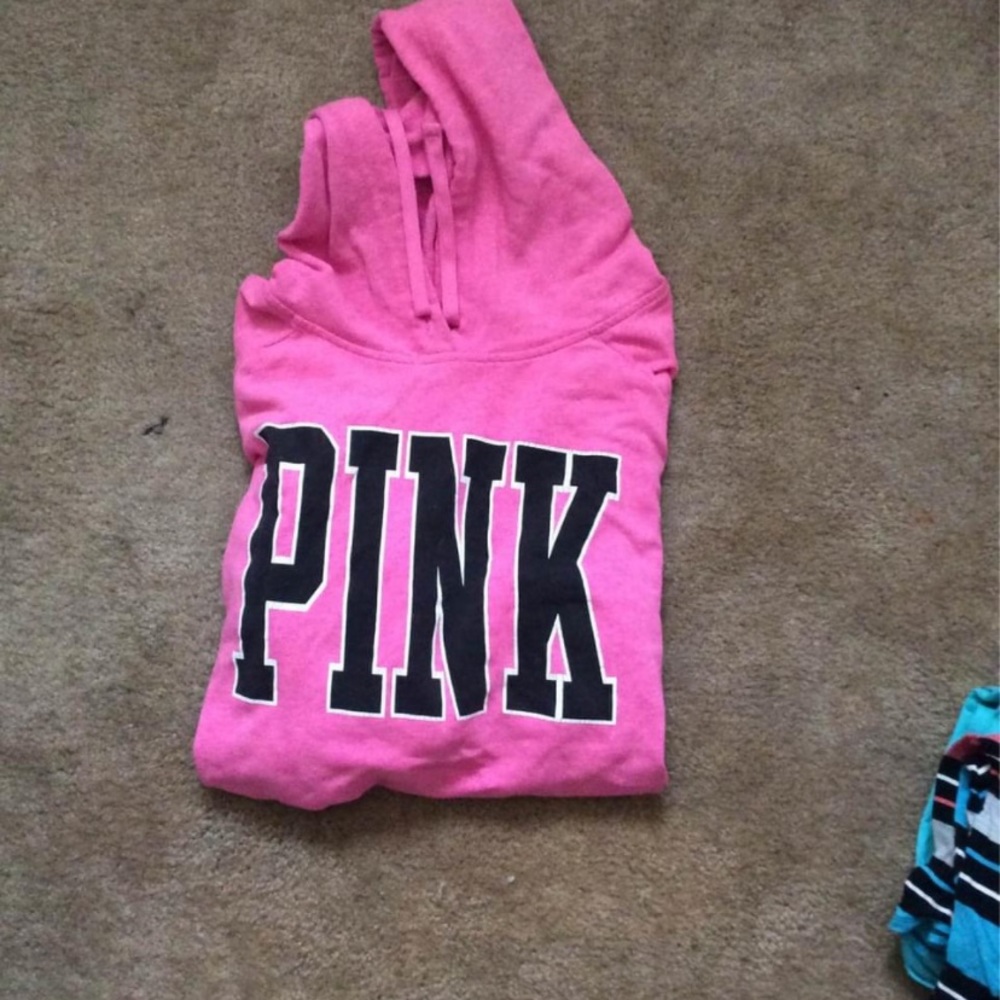 Pink hoodie